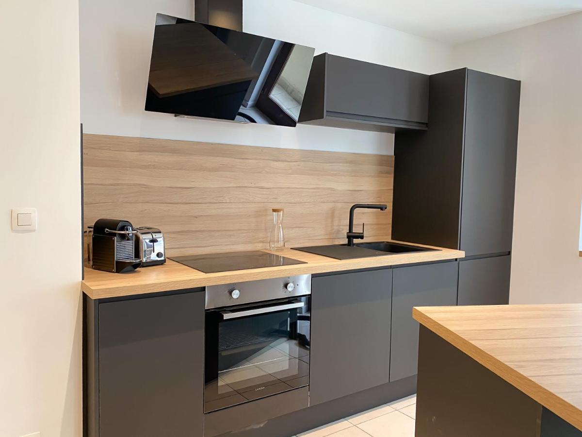 Alizée-appartement chaleureux en plein centre Liegi Esterno foto
